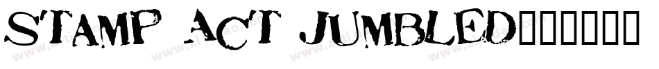 Stamp Act Jumbled字体转换